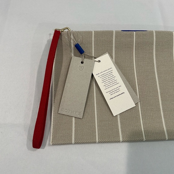 *Retired!* NWT Rothy’s The Wristlet Canyon Stripe - Picture 5 of 6